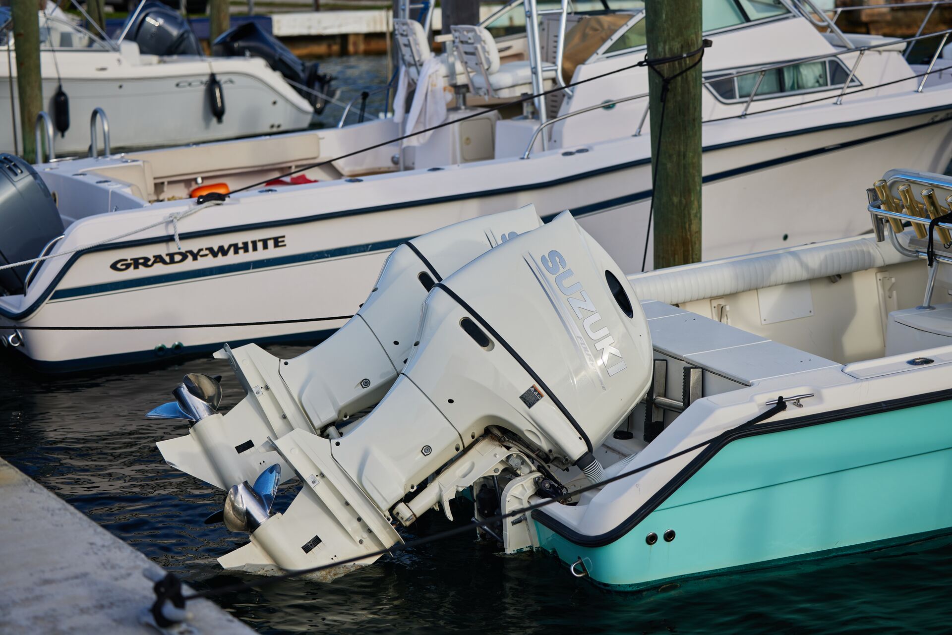Two engines on the back of a boat, don't overpower your boat concept. 